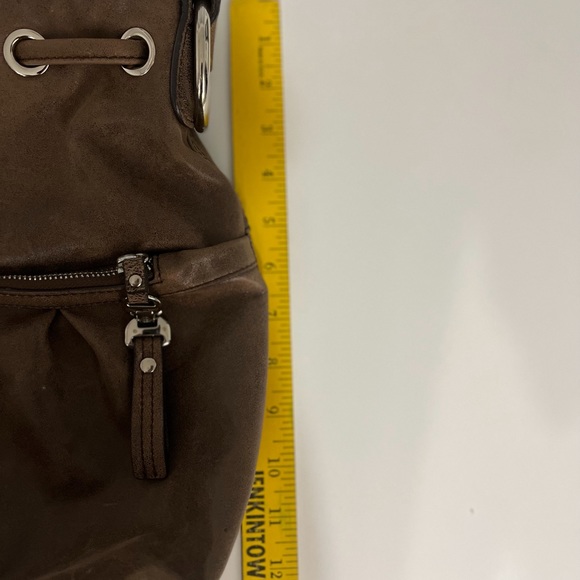 Vintage Brown Leather B. makowsky Handbag in Great Condition. - Picture 6 of 8